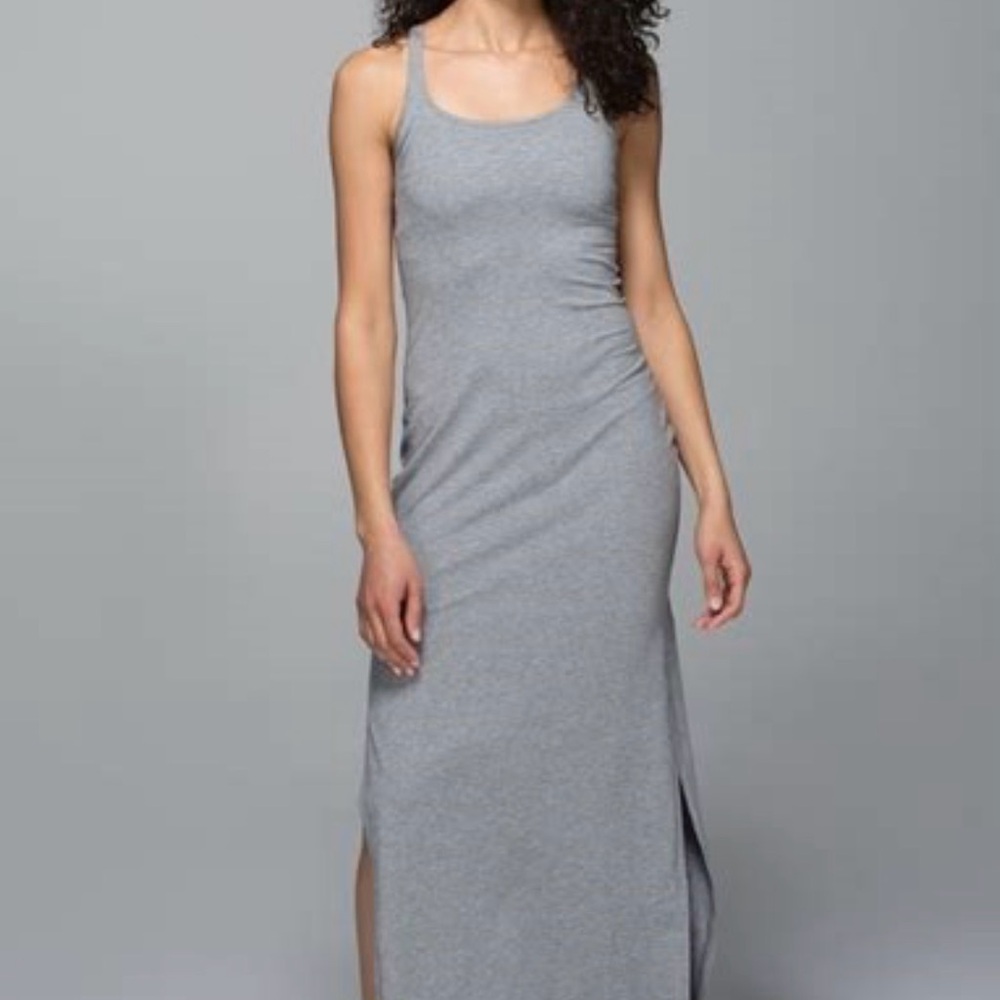 CLOSET CLEAR OUT! Lululemon Refresh Grey Maxi Dress
